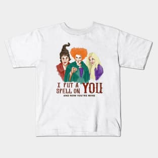 I put a spell on you Kids T-Shirt